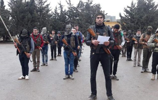 Η Αραβική Δημοκρατική Νεολαία έπιασε τα όπλα για να πολεμήσει τους Τούρκους στην Εφρίν
