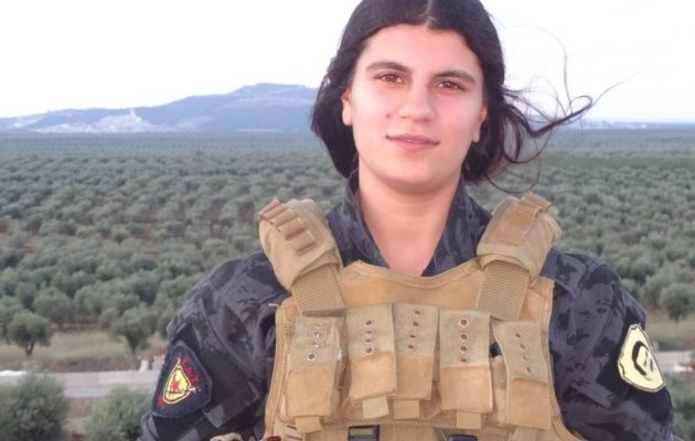 Η Κούρδισσα στρατιωτίνα Αβέστα Χαμπούρ ανατινάχτηκε πάνω σε τουρκικό τανκ