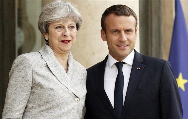 Μακρόν και Μέι απηύθυναν κάλεσμα προς τη διεθνή κοινότητα κατά των χημικών όπλων