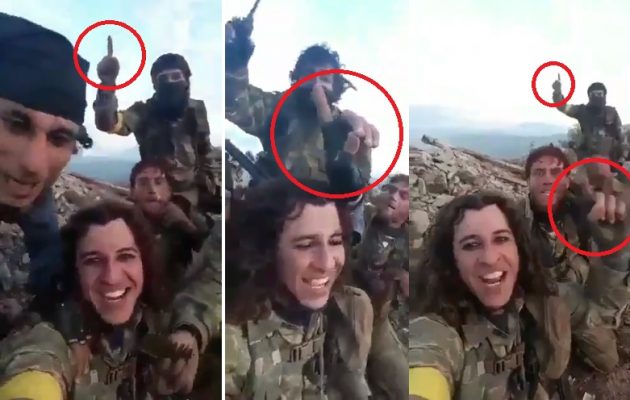 Τζιχαντιστές μισθοφόροι των Τούρκων ουρλιάζουν «Αλλαχού ακμπάρ, θα σκοτώσουμε τους άθεους Κούρδους» (βίντεο)