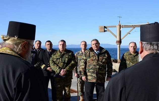 Το Άγιο Όρος επισκέφθηκε ο Καμμένος (φωτο)