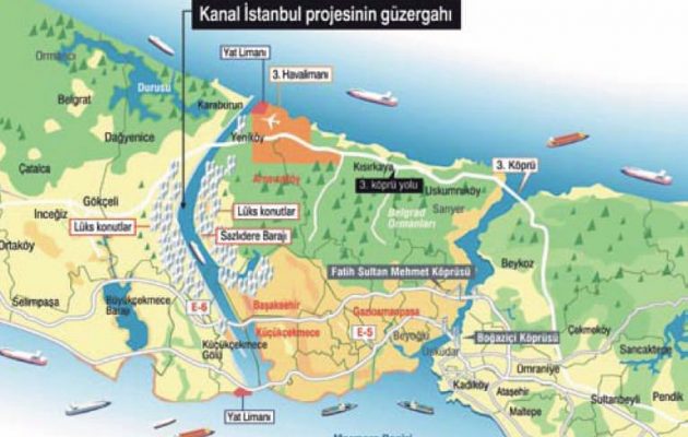 Ο Ερντογάν θέλει να βάλει φυλακή τους 103 ναυάρχους ε.α. που διαμαρτυρήθηκαν για το «Κανάλ Ιστανμπούλ»