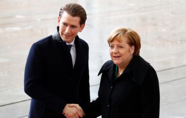 Η Μέρκελ υποδέχεται τον καγκελάριο της Αυστρίας – Ποιος είναι πιο “αυστηρός” με τους μετανάστες