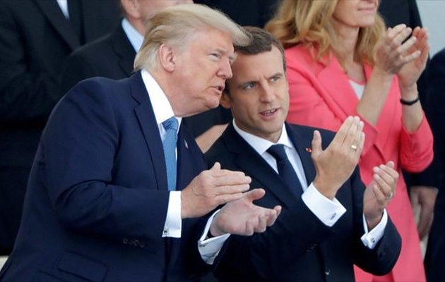 Ο Τραμπ προσκάλεσε τον Μακρόν στον Λευκό Οίκο