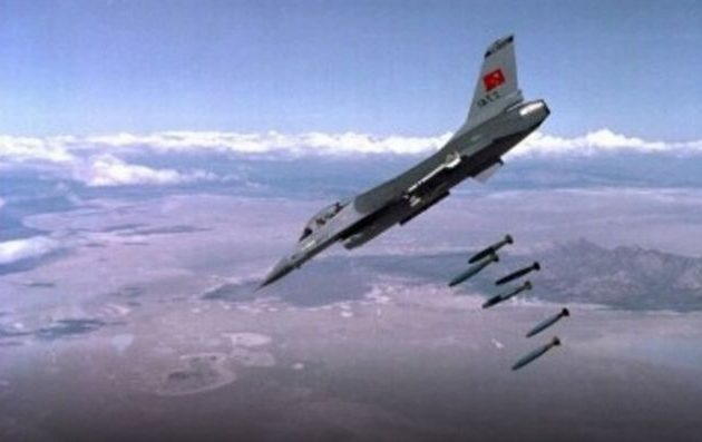 45 κουρδικούς στόχους έπληξαν τουρκικά αεροπλάνα στην Εφρίν