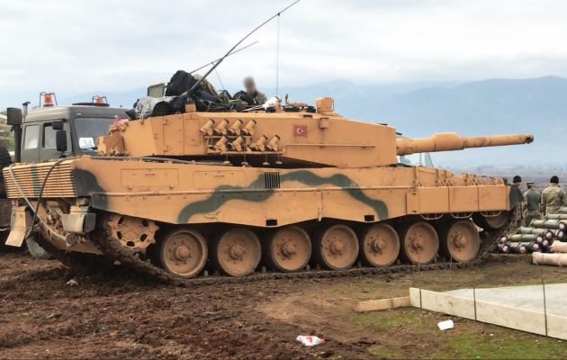 Γερμανοί πολιτικοί διαμαρτύρονται επειδή η Τουρκία εισέβαλε με Leopard στη Συρία