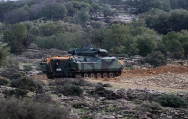 Ο τουρκικός στρατός εισέβαλε στον κουρδικό θύλακα της Εφρίν στις 11.05