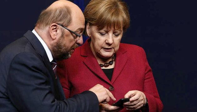 Μέρκελ και Σουλτς προχωρούν ολοταχώς στις διαπραγματεύσεις για κυβέρνηση