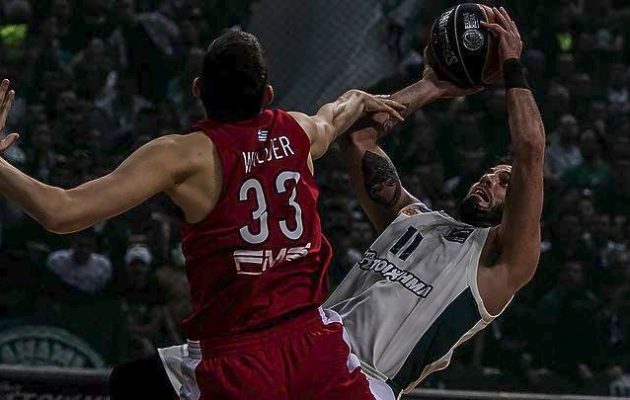Ο Παναθηναϊκός νίκησε για τρίτη φορά φέτος τον Ολυμπιακό  (68-61)
