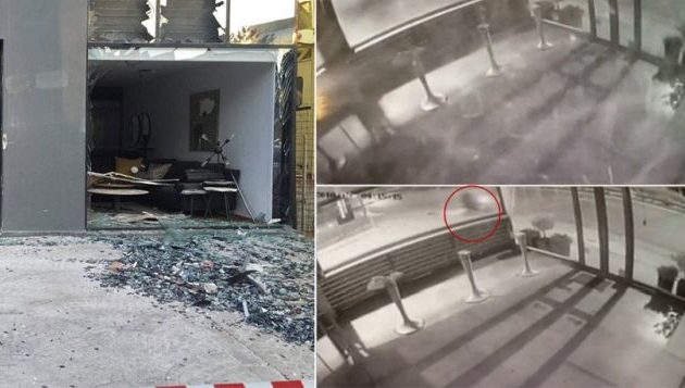 Δείτε τη στιγμή της ισχυρής έκρηξης στο κατάστημα επίπλων στο Μαρούσι (φωτο+βίντεο)