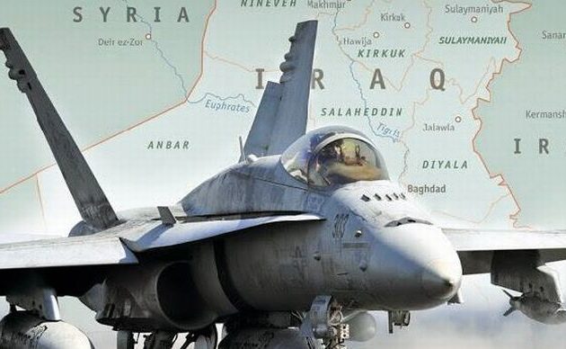 Η ιρακινή πολεμική αεροπορία βομβάρδισε κρησφύγετα του Ισλαμικού Κράτους