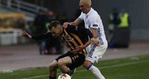 Europa League: Άφησαν ανοιχτούς λογαριασμούς ΑΕΚ και Ντιναμό Κιέβου (1-1)