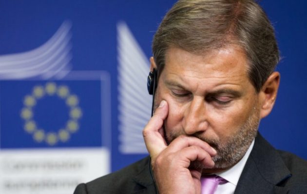 Νέο χοντρό ατόπημα του Χαν – «Ξέχασε» τις προϋποθέσεις για την έναρξη ενταξιακών διαπραγματεύσεων ΕΕ-Σκοπίων