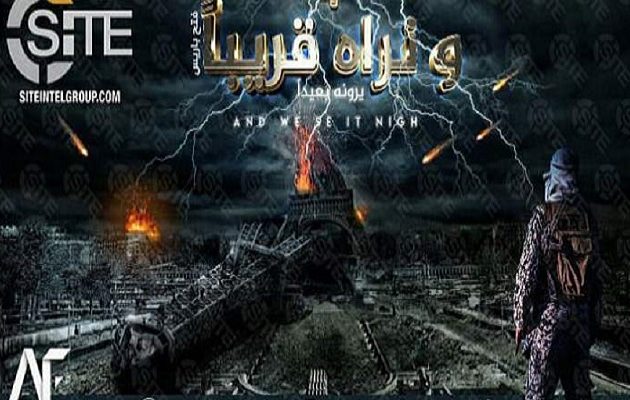 Το Ισλαμικό Κράτος διψά για νέο αίμα στο Παρίσι – Απειλεί με χτύπημα στον Πύργο του Άιφελ