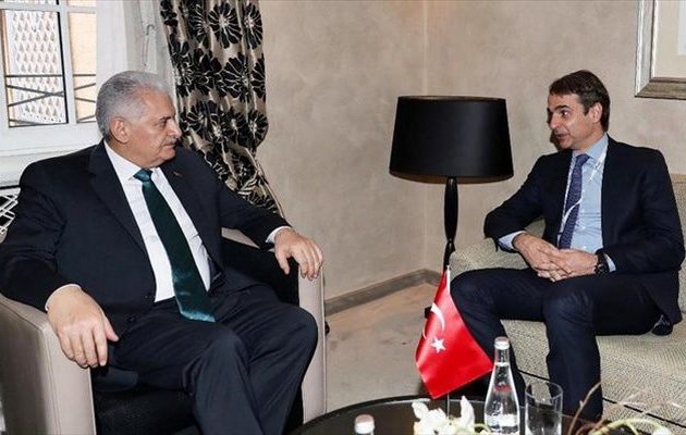 Ο Μητσοτάκης συνάντησε τον Γιλντιρίμ στο Μόναχο και του επανέλαβε «τις πάγιες ελληνικές θέσεις»