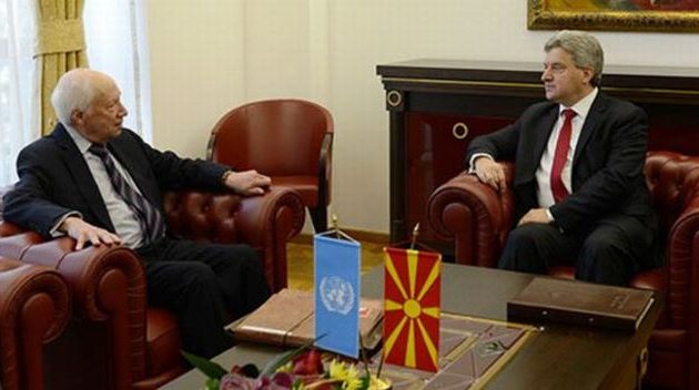 Σκοπιανός Πρόεδρος στον Νίμιτς: Η λύση να μην θέσει σε κίνδυνο τη «μακεδονική» ταυτότητα μας