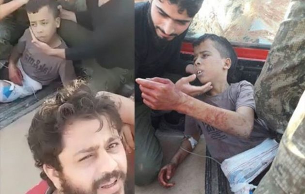 Οι τζιχαντιστές της Νουρ Αλ Ντιν Αλ Ζίνκι που αποκεφαλίζουν παιδιά πολεμάνε στην Εφρίν υπό τουρκικές εντολές