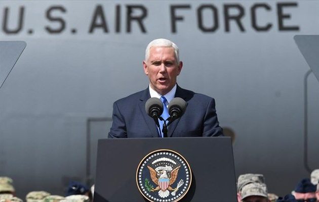 Αυστηρό τελεσίγραφο Πενς προς Κίνα: Οι ΗΠΑ δεν υποχωρούν και δεν εκφοβίζονται