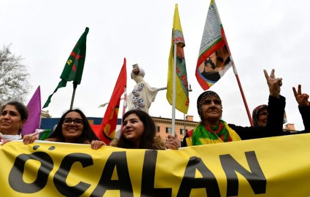 Έντεκα χιλιάδες Κούρδοι διαδήλωσαν στο Στρασβούργο με αίτημα την απελευθέρωση του Οτσαλάν