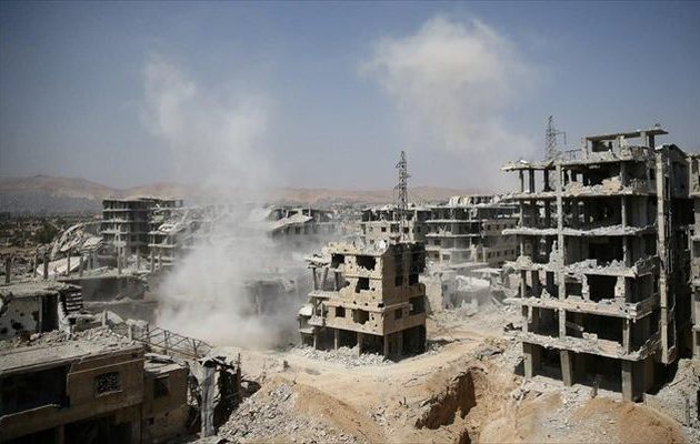 Σφοδροί αεροπορικοί βομβαρδισμοί στη Συρία – Τουλάχιστον 70 άμαχοι νεκροί