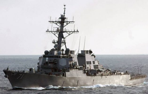 Το αμερικανικό «USS Ross» μπήκε ανάμεσα στη φρεγάτα «Θεμιστοκλής» και στην τουρκική «Barbaros»