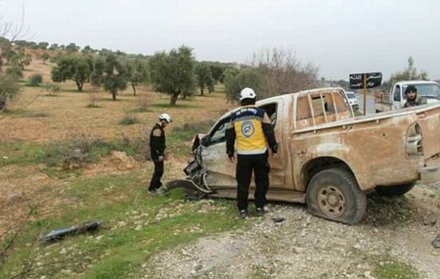Πέντε τουρκομογγόλοι Ουιγούροι τζιχαντιστές ανατινάχτηκαν σε ενέδρα στη βορειοδυτική Συρία