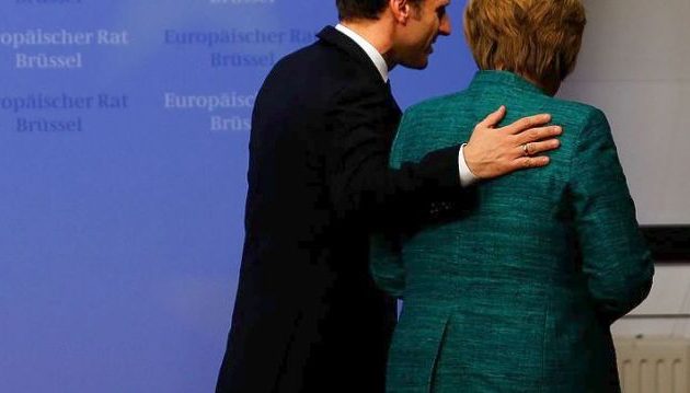 Ο Μακρόν εκφράζει την ικανοποίησή του για τον σχηματισμό μεγάλου συνασπισμού στη Γερμανία