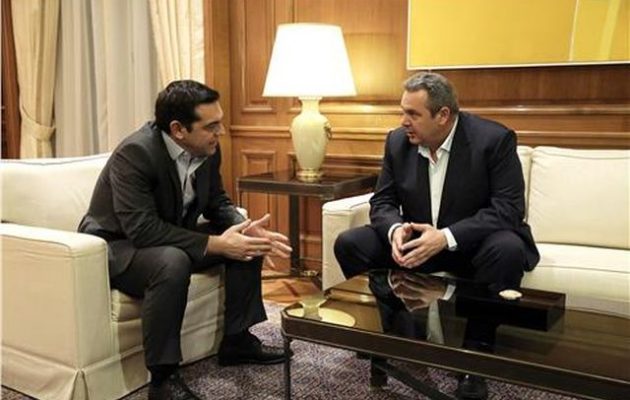 Συνάντηση Τσίπρα-Καμμένου για το θέμα των δύο Ελλήνων αξιωματικών