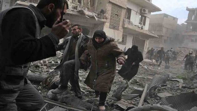 Νεκροί 34 άμαχοι από αεροπορικές επιδρομές στην Ανατολική Γούτα