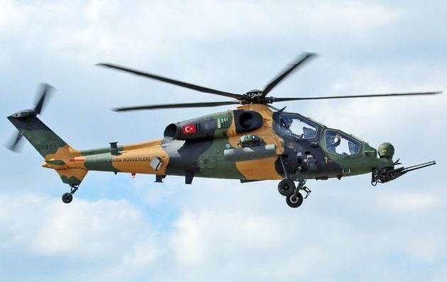 Οι Κούρδοι έπληξαν ένα τουρκικό ελικόπτερο A129 ATAK πάνω από την Εφρίν