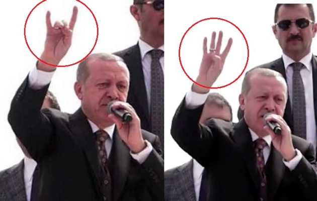 Ο Ερντογάν ως «Χίτλερ» του εθνοϊσλαμισμού – Χαιρέτησε πρώτα φασιστικά και μετά ισλαμιστικά