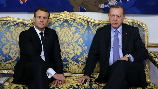 Καβγάς Ερντογάν-Μακρόν – Απείλησε τη Γαλλία με «τρομοκρατία» επειδή στέλνει στρατό στο συριακό Κουρδιστάν