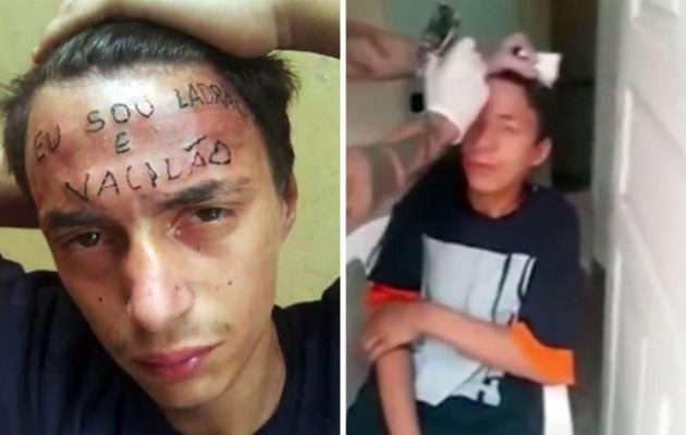 Πώς τον “σφράγισαν” για μια ζωή με το τατουάζ “Είμαι κλέφτης” (βίντεο)