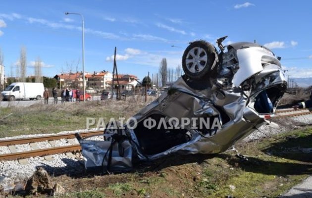 Σοκ στη Φλώρινα από τη φονική σύγκρουση τρένου με αυτοκίνητο (φωτο)