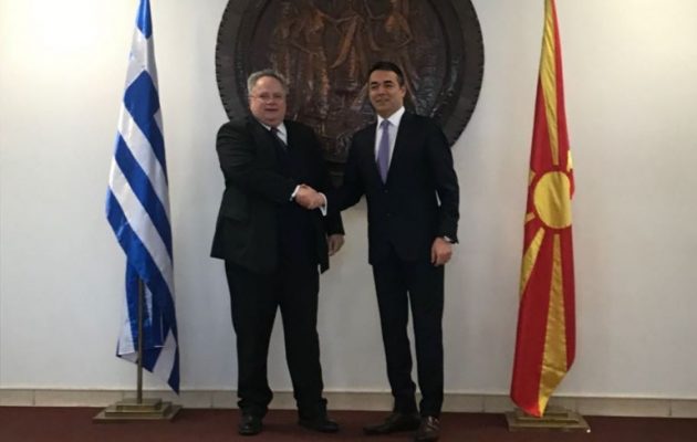 Η μία συνάντηση πίσω από την άλλη για τον Κοτζιά στα Σκόπια – Ποιους θα δει ο ΥΠΕΞ