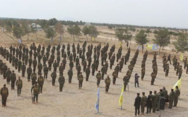 Οι Κούρδοι όρκισαν μια νέα μονάδα στη Μανμπίτζ έτοιμη να πολεμήσει τους Τούρκους