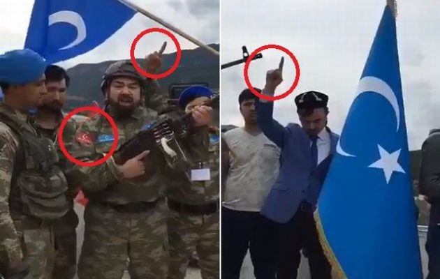 Τουρκομογγόλοι Ουιγούροι τζιχαντιστές από την Κίνα μαζί με τον τουρκικό στρατό στην Εφρίν (βίντεο)