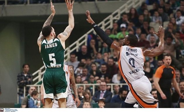 Ο Παναθηναϊκός κέρδισε την Βαλένθια και ελπίζει για είσοδο στην τετράδα