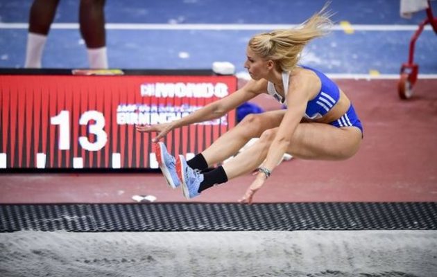 Έκτη στον κόσμο η Βούλα Παπαχρήστου στο τριπλούν