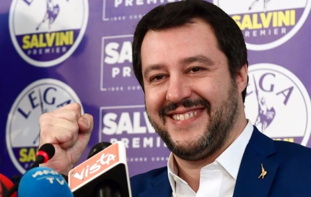 Ευρωεκλογές: Πρώτο κόμμα στην Ιταλία η Λέγκα του Ματέο Σαλβίνι