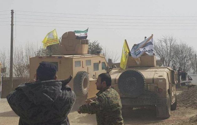 Με αμερικανικά τεθωρακισμένα 1.700 Κούρδοι πάνε να τσακίσουν τους Τούρκους στην Εφρίν (φωτο)