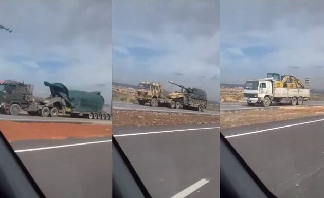 Περισσότερα από 100 τουρκικά τεθωρακισμένα εισήλθαν στον κουρδικό θύλακα της Εφρίν