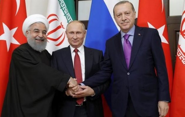 Άλλα συμφωνεί ο Πούτιν με τον Ερντογάν και άλλα με τον Ροχανί – Συμμαχία «χαλασμένο τηλέφωνο»