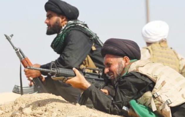 Ιρακινοί πολιτοφύλακες έστησαν ενέδρα σε οπλαρχηγό του ISIS ενώ πήγαινε για ψώνια και τον σκότωσαν
