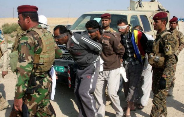 Ο ιρακινός στρατός μετέφερε 150 τζιχαντιστές στη Βαγδάτη για να τους κρεμάσει
