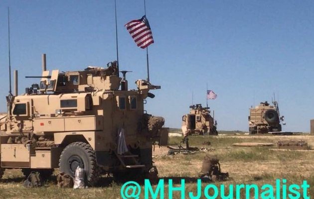 Αμερικανικά στρατεύματα στη Μανμπίτζ παρατάσσονται απέναντι στους Τούρκους (φωτο)