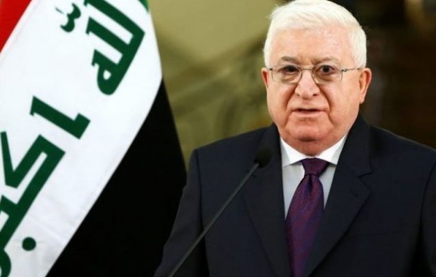 Πρόεδρος Ιράκ: Η Τουρκία δεν δικαιούται να εισβάλει σε ιρακινό έδαφος