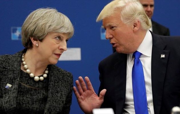 Τραμπ και Μέι συμφώνησαν η χρήση χημικών όπλων στη Συρία “να μην μείνει αναπάντητη”