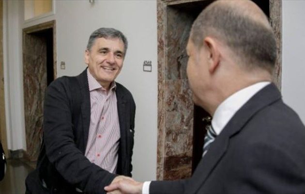 «Με καλές συνομιλίες προς μια νέα ισχυρή σχέση» η συνάντηση Τσακαλώτου – Σολτς