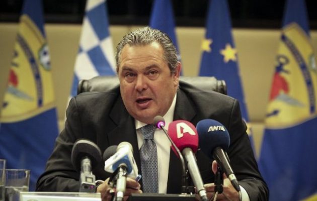 Καμμένος: Να κάνουμε αντίσταση στον ψυχολογικό πόλεμο της Τουρκίας